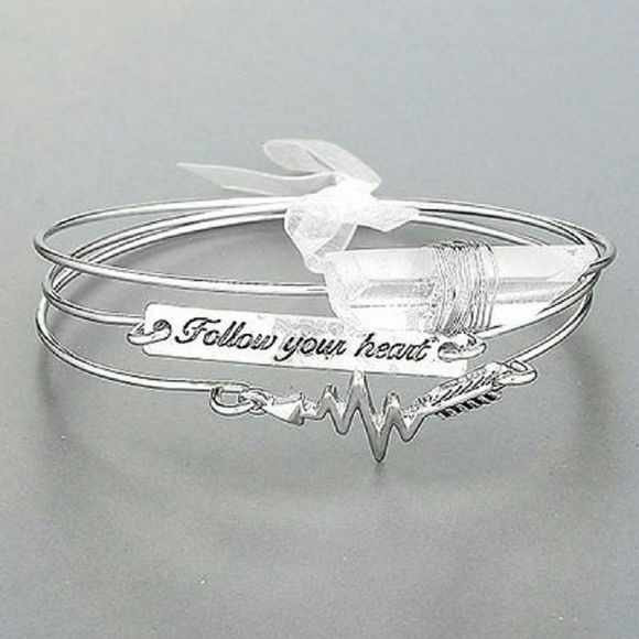 Follow Your Heart Bangles - Picture 1 of 4